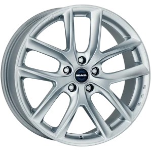 Mak Wheels – VOLTAGE – Silver – 19″x8.5″ 40mm – All weather Wheels – F8590VJSI40FR3